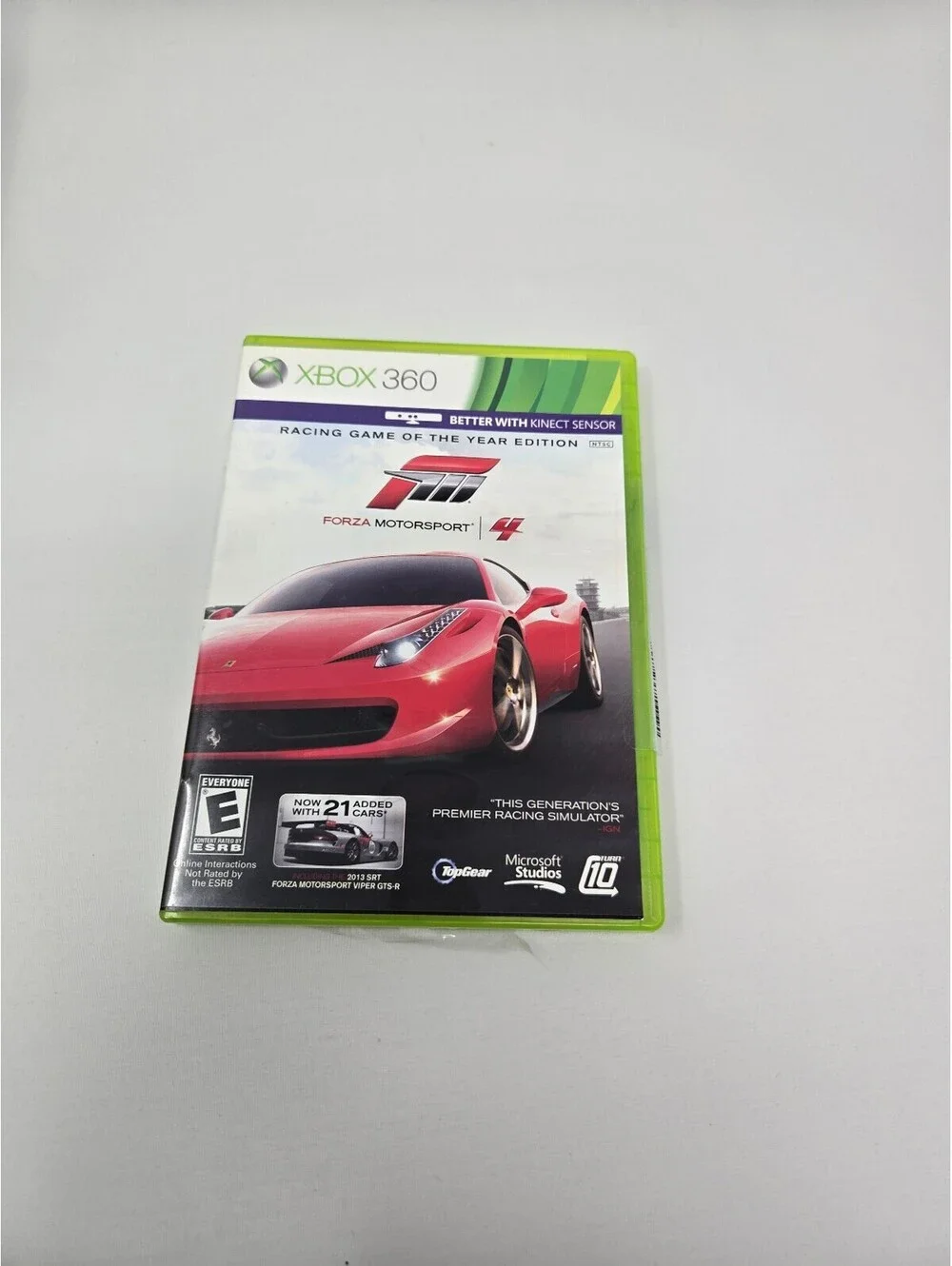 Forza Motorsport 4: Racing Game of the Year Edition (Xbox 360, 2012) CIB